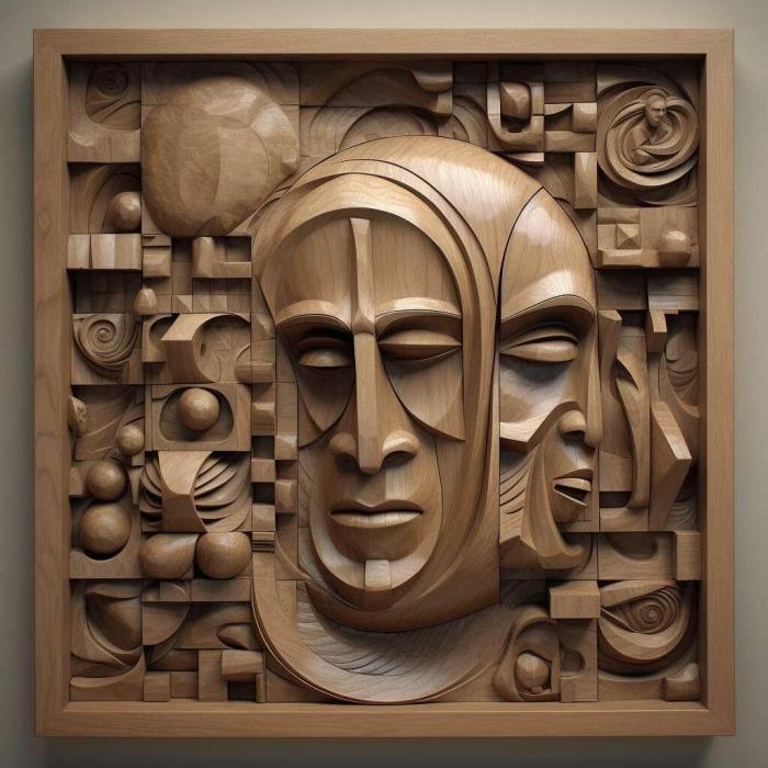 نموذج ثلاثي الأبعاد لآلة CNC 3D Art 